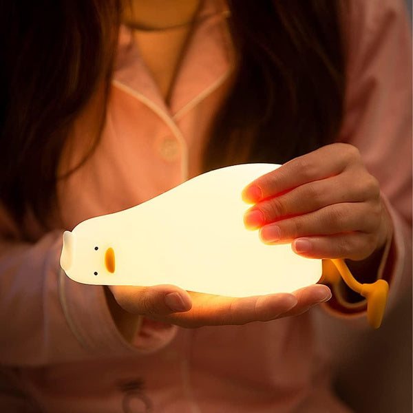 LED Cute Duck Night Light