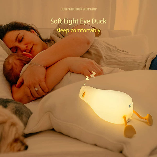 LED Cute Duck Night Light