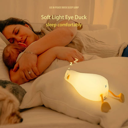 LED Cute Duck Night Light