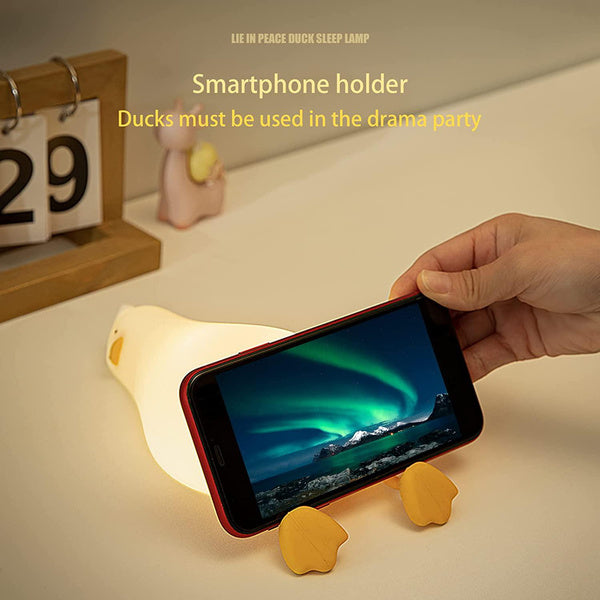 LED Cute Duck Night Light