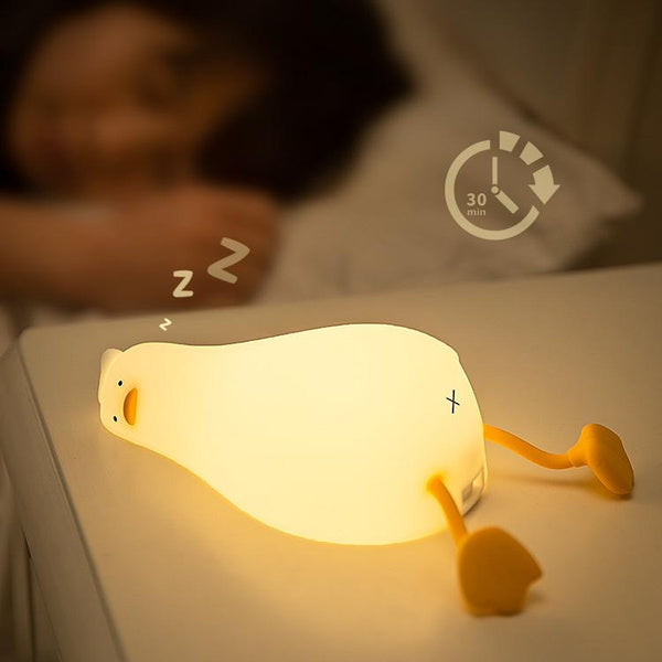 LED Cute Duck Night Light