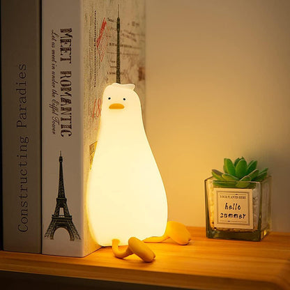 LED Cute Duck Night Light